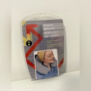 BNIB Gray Travel Pillow